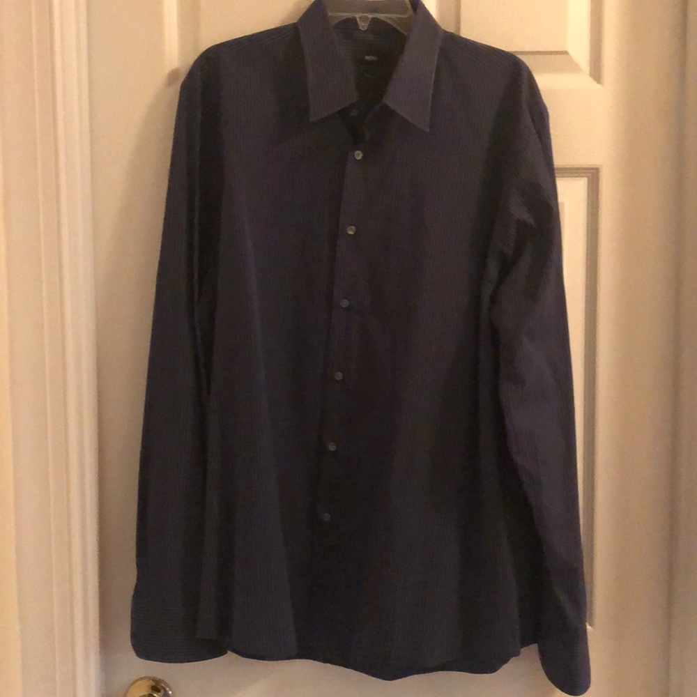 Hugo Boss Regular Fit Mens Button Up